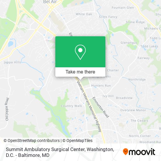Summit Ambulatory Surgical Center map