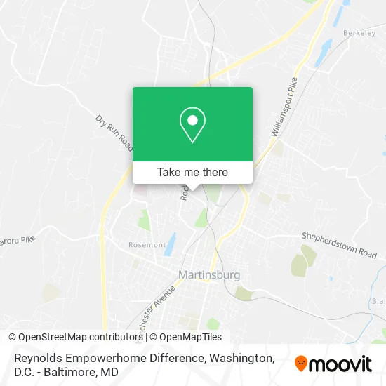Mapa de Reynolds Empowerhome Difference