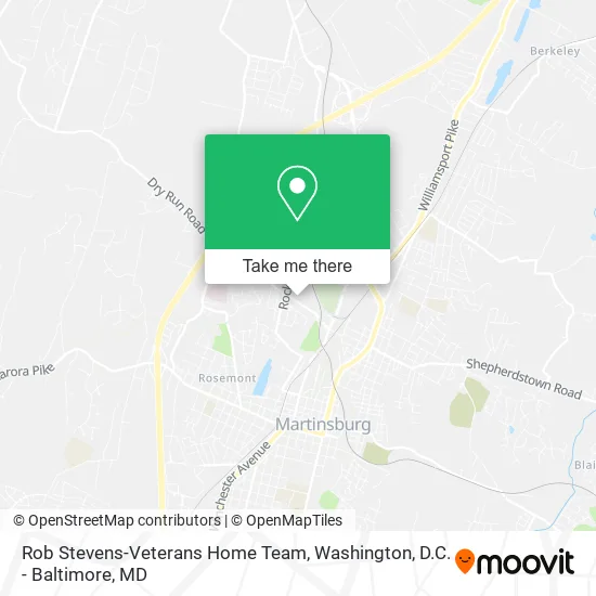Rob Stevens-Veterans Home Team map