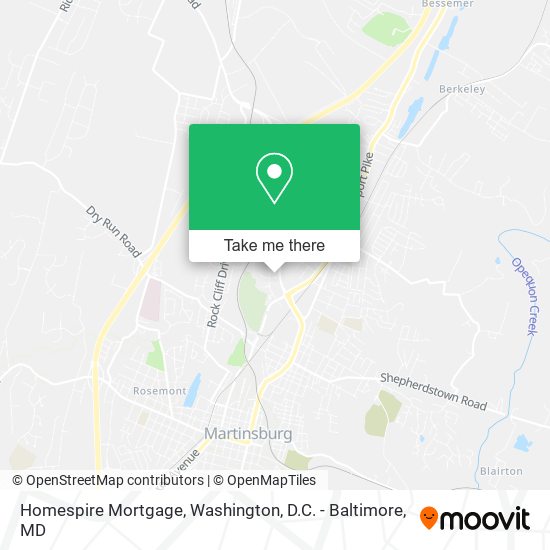 Homespire Mortgage map
