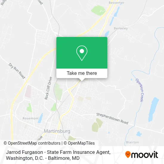 Jarrod Furgason - State Farm Insurance Agent map