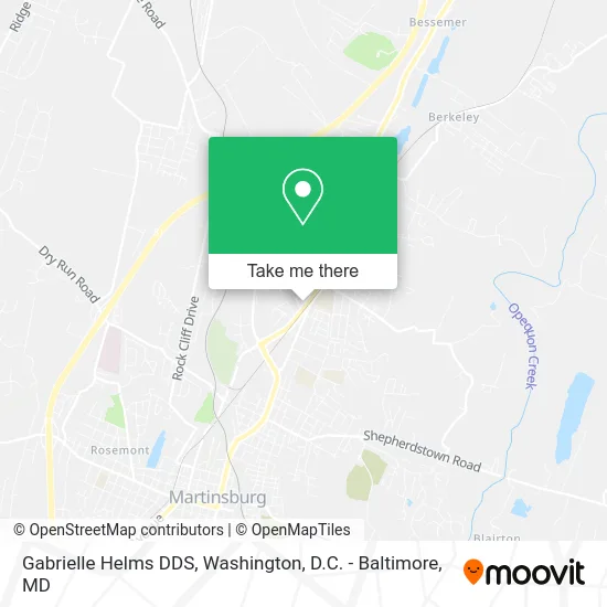 Gabrielle Helms DDS map