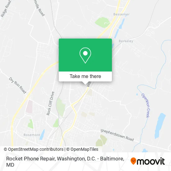 Rocket Phone Repair map
