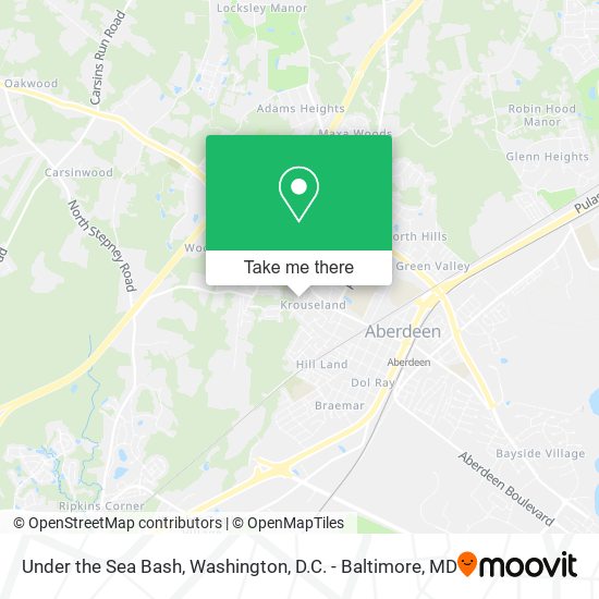 Mapa de Under the Sea Bash