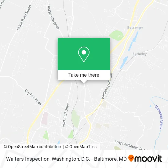 Walters Inspection map