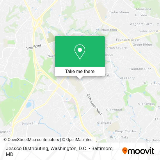 Jessco Distributing map