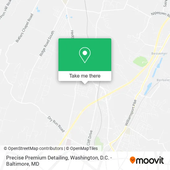 Precise Premium Detailing map