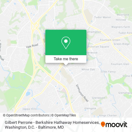 Gilbert Perrone - Berkshire Hathaway Homeservices map