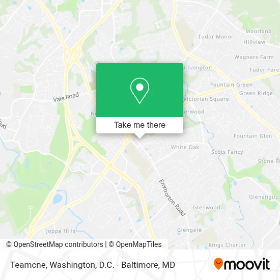 Teamcne map