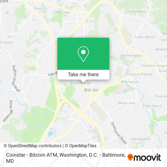 Coinstar - Bitcoin ATM map