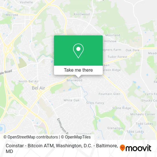 Coinstar - Bitcoin ATM map