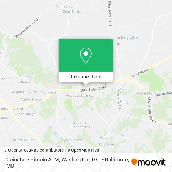 Coinstar - Bitcoin ATM map