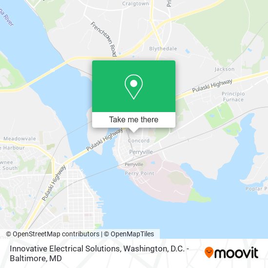 Innovative Electrical Solutions map