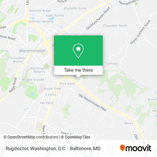 Rugdoctor map