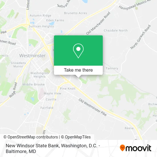 New Windsor State Bank map