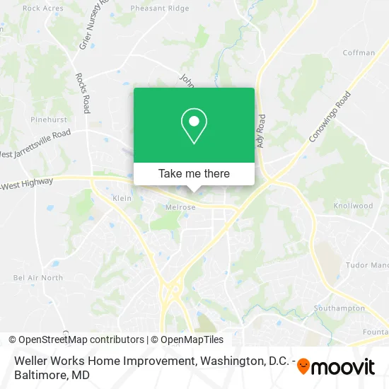 Weller Works Home Improvement map