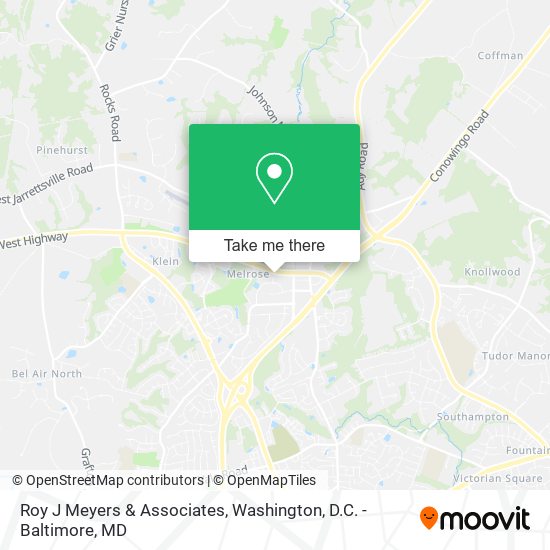 Mapa de Roy J Meyers & Associates