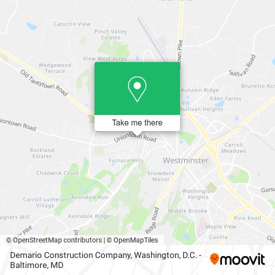 Demario Construction Company map