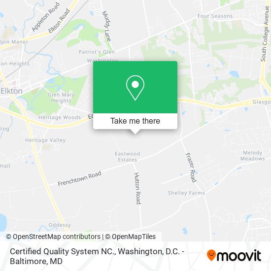 Certified Quality System NC. map