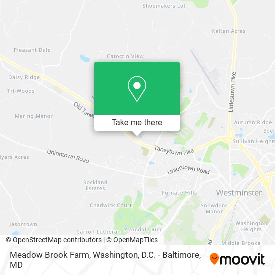 Meadow Brook Farm map