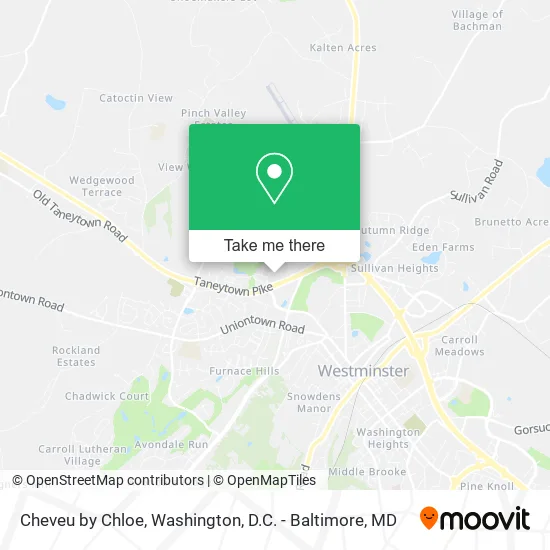 Cheveu by Chloe map