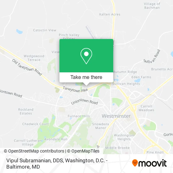 Vipul Subramanian, DDS map