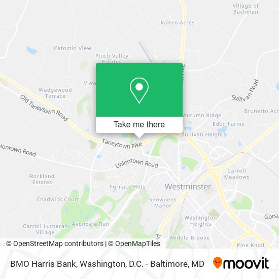 Mapa de BMO Harris Bank