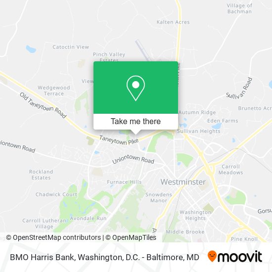 BMO Harris Bank map