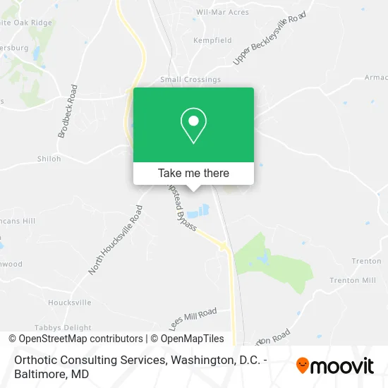 Orthotic Consulting Services map