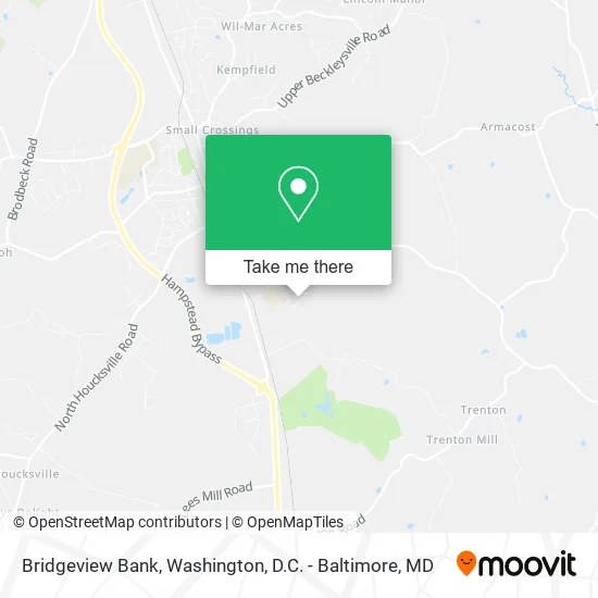 Bridgeview Bank map