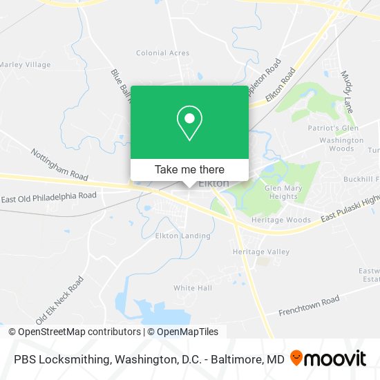 Mapa de PBS Locksmithing