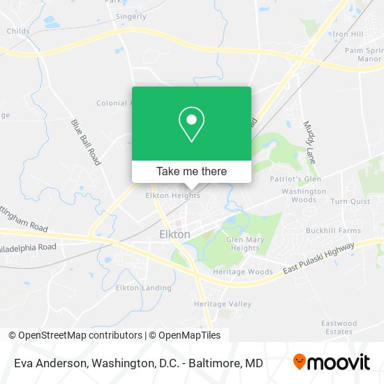 Eva Anderson map