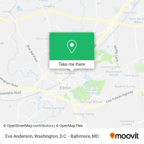 Eva Anderson map