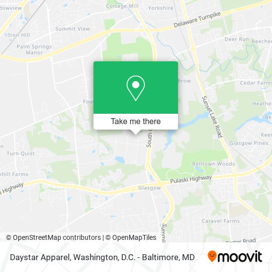 Daystar Apparel map
