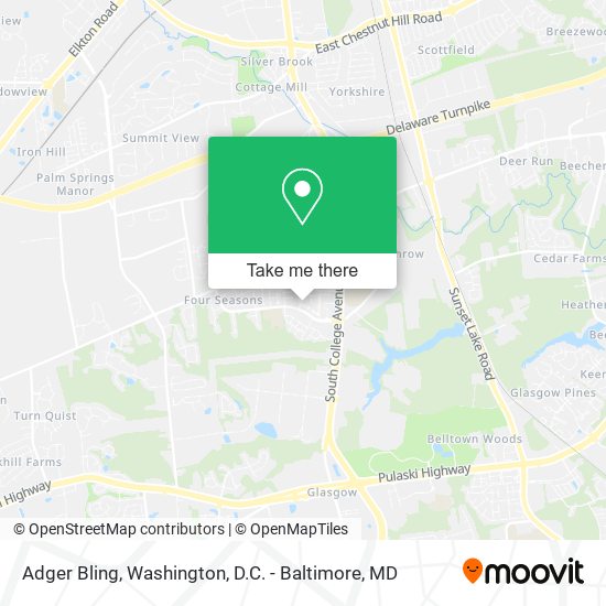 Adger Bling map