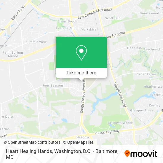 Heart Healing Hands map
