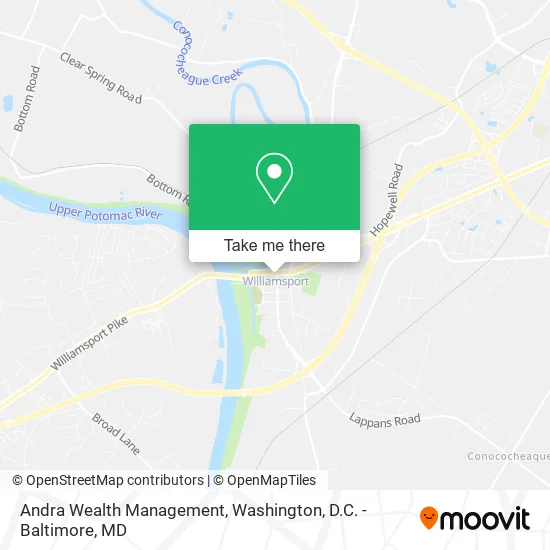 Andra Wealth Management map
