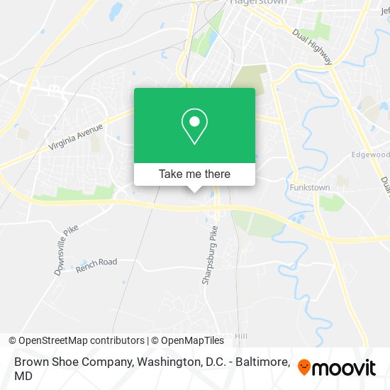 Brown Shoe Company map