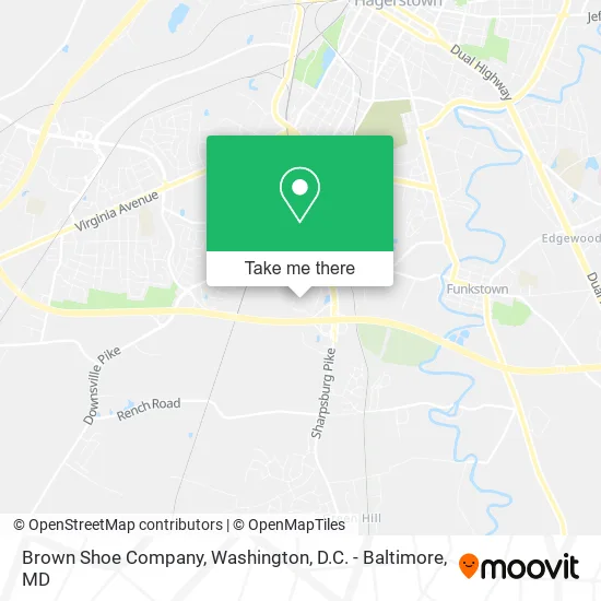 Brown Shoe Company map