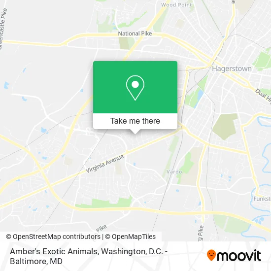 Amber's Exotic Animals map