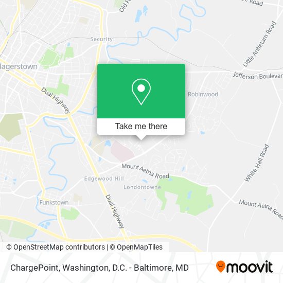 ChargePoint map