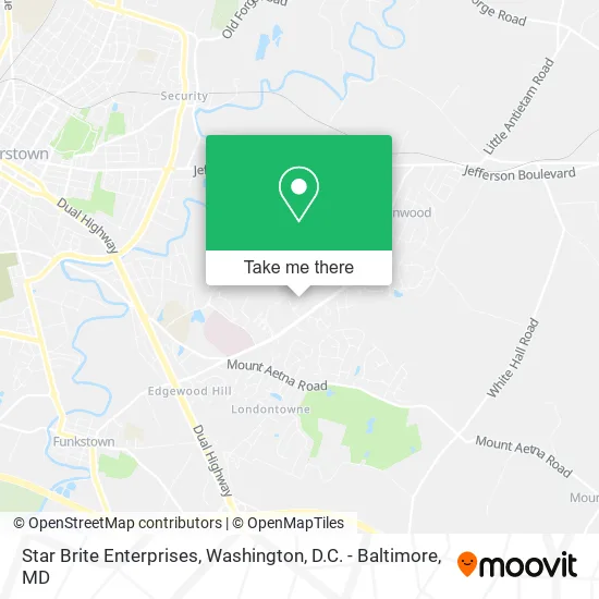 Star Brite Enterprises map