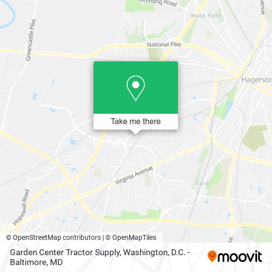 Garden Center Tractor Supply map