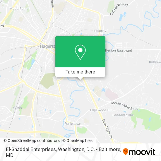 El-Shaddai Enterprises map