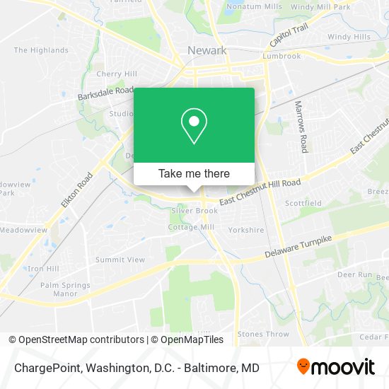 ChargePoint map