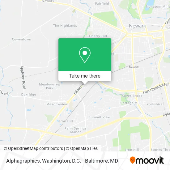 Alphagraphics map