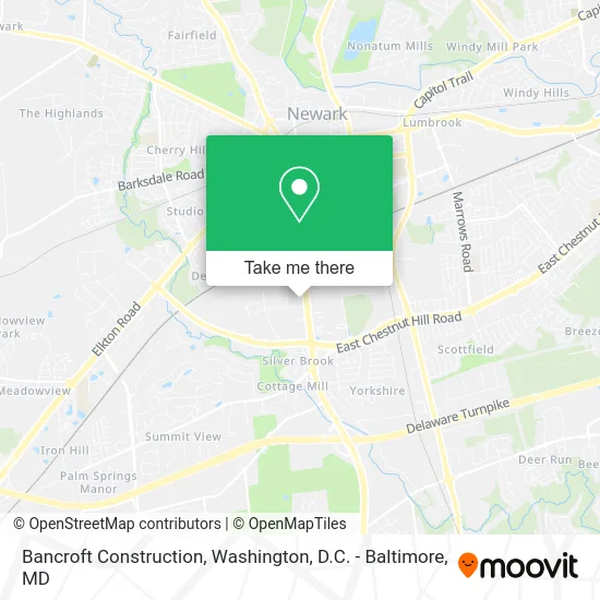 Bancroft Construction map
