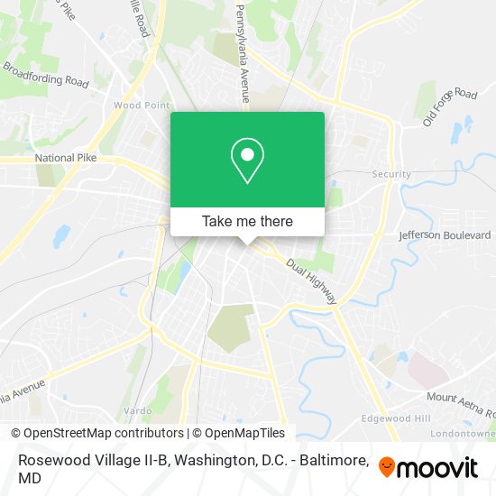 Rosewood Village II-B map