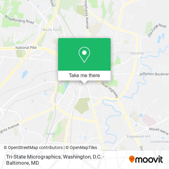 Tri-State Micrographics map