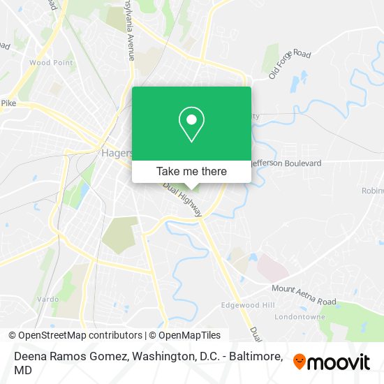 Mapa de Deena Ramos Gomez